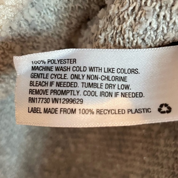 Knox Rose Leopard Print V-neck Sweater Cream Gray Small - Picture 7 of 11